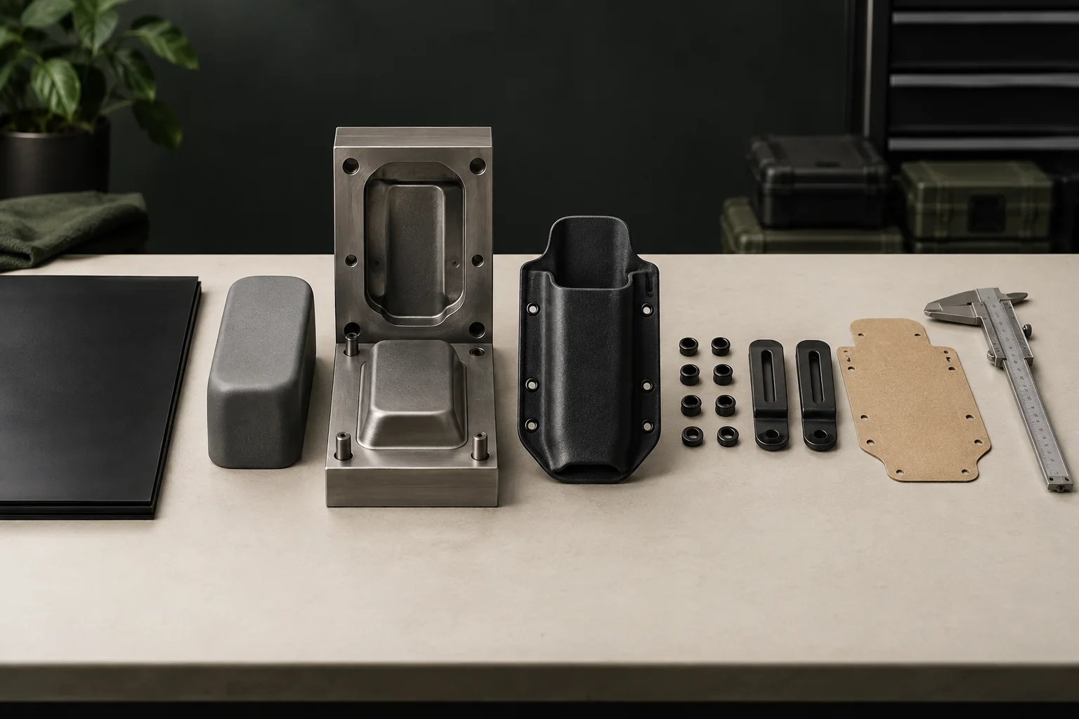 How KYDEX Knife Sheaths Are Made: An OEM Process Guide