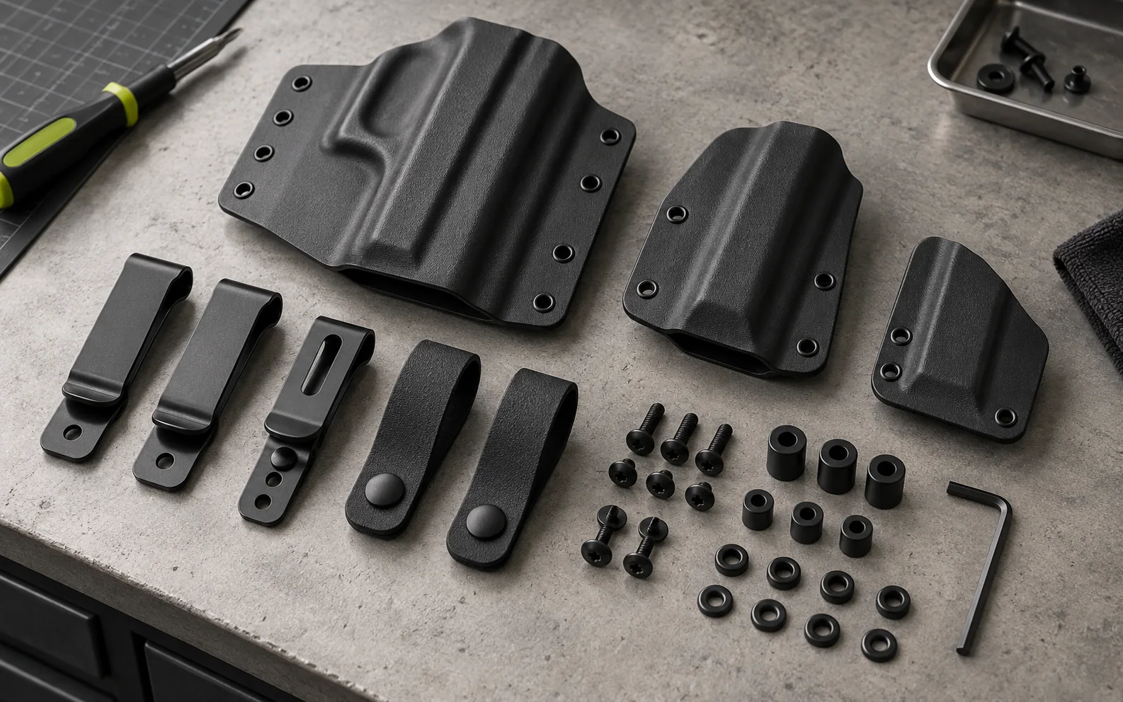 Kydex Holster Clips and Belt Attachments: OEM Design Guide