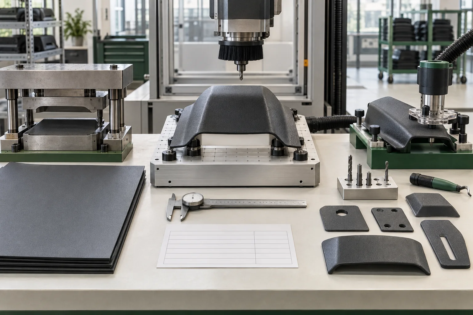 KYDEX Post-Forming Trimming: CNC, Punching or Fixture-Guided Finishing?