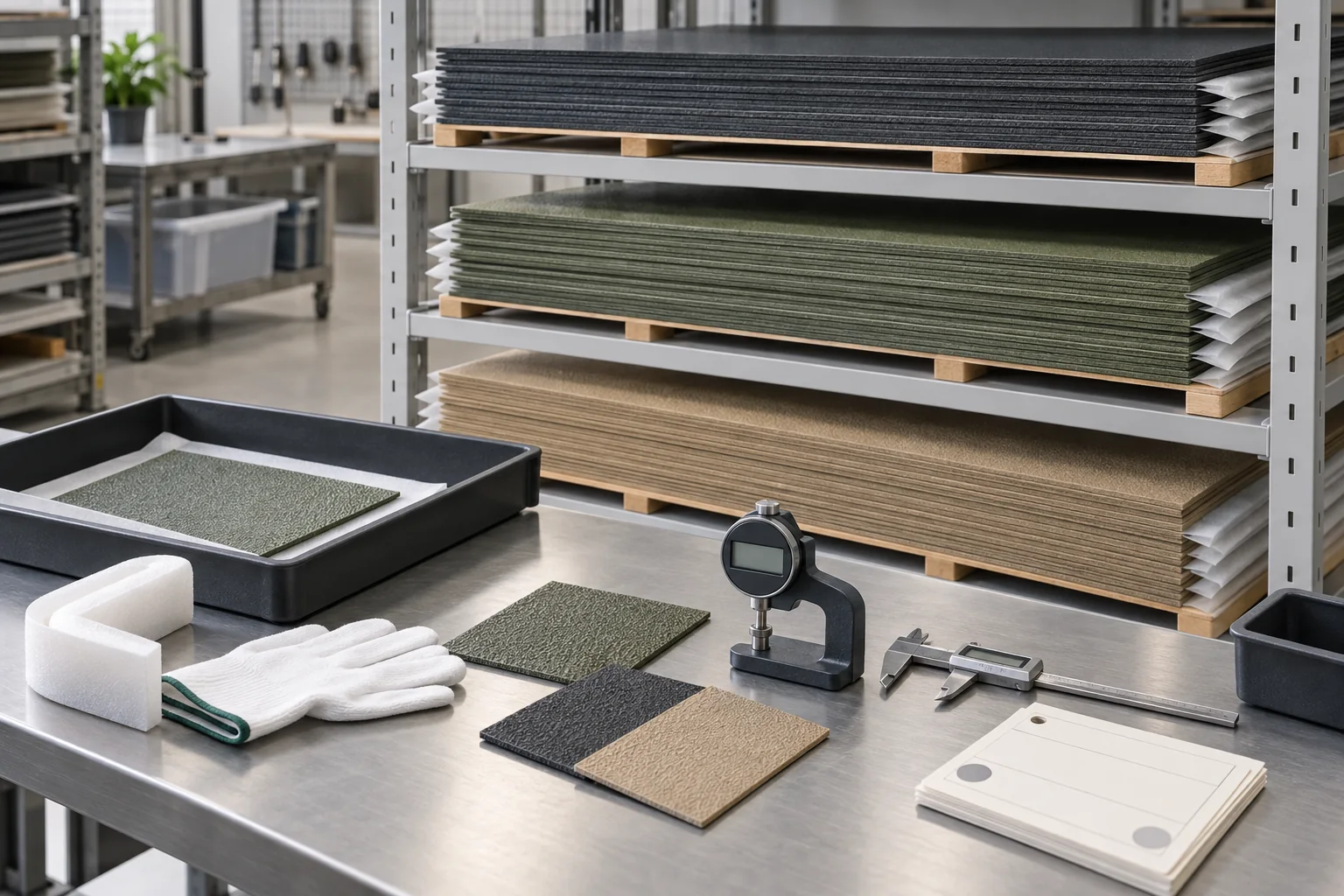 KYDEX Sheet Incoming Inspection and Storage for OEM Programs