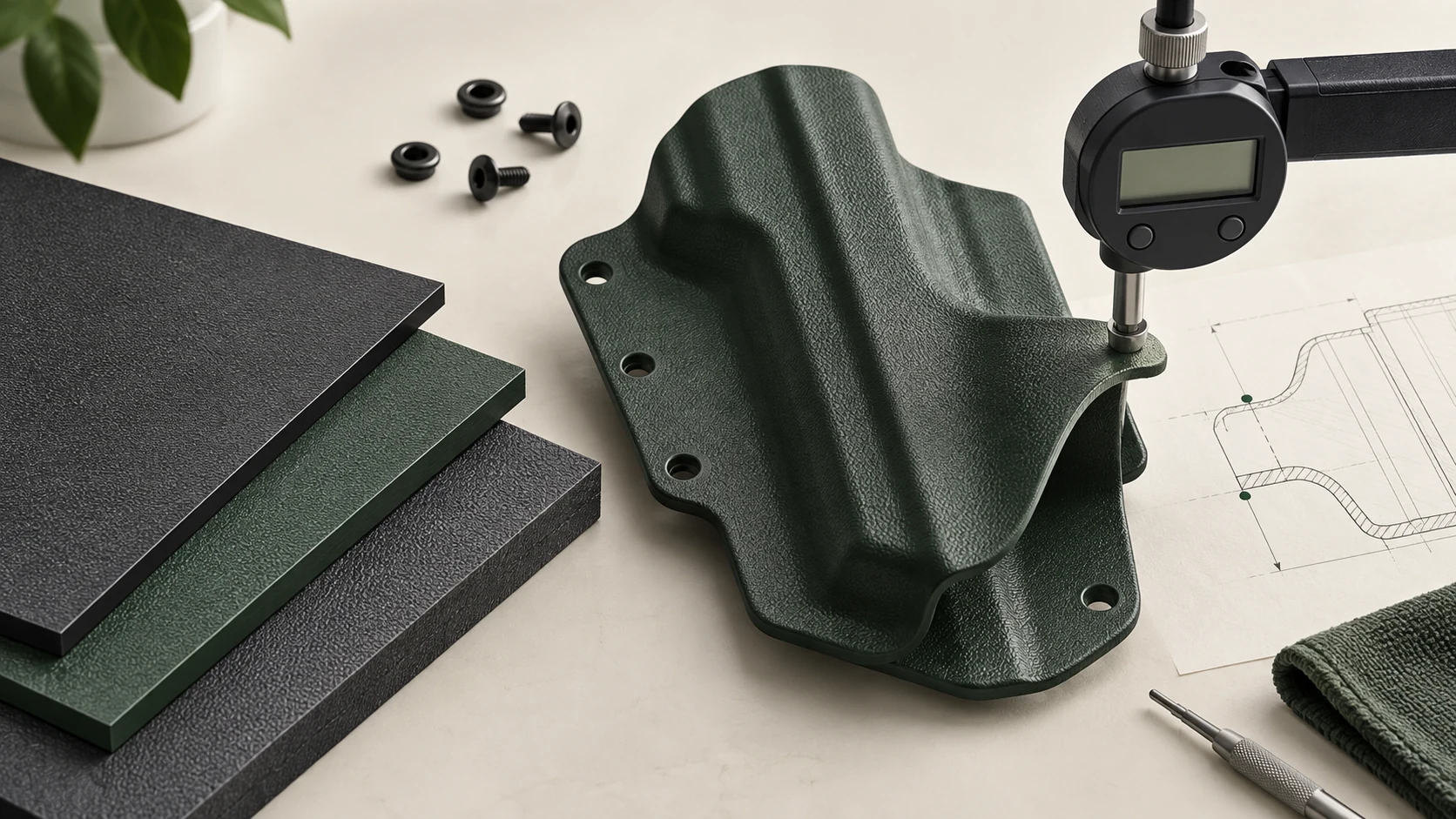 KYDEX Sheet Thickness and Formed Wall Thickness for OEM Programs