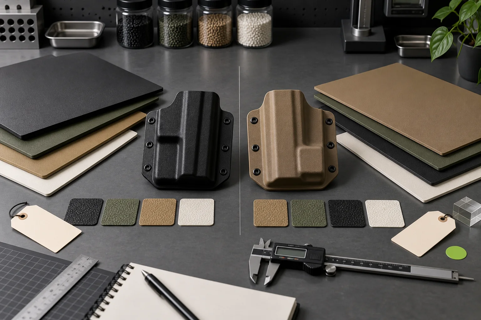 KYDEX vs Boltaron: cómo comparar materiales para productos formados