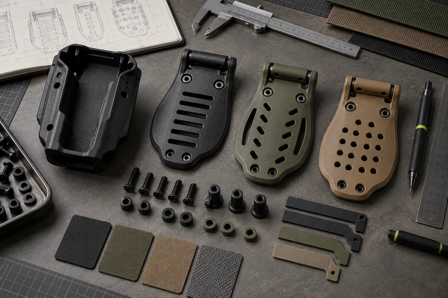 Kydex Paddle Holster Attachment Engineering Guide