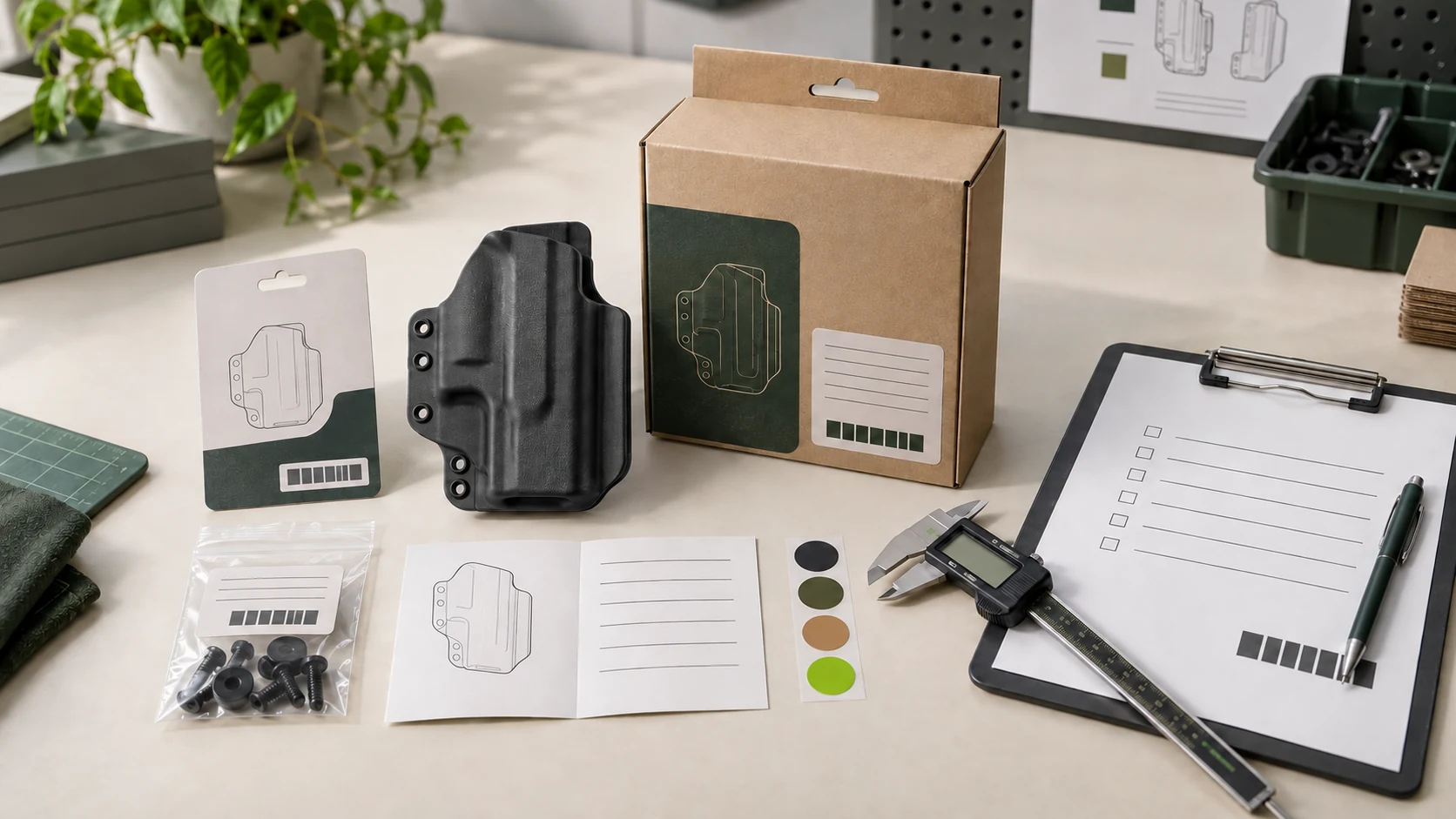 Private-Label KYDEX Holster Packaging and SKU Approval Guide