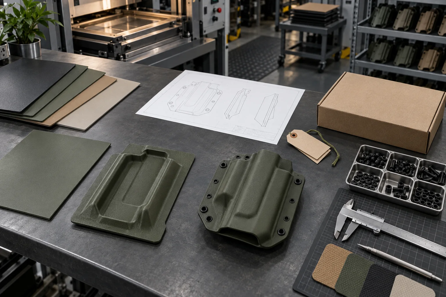 OEM Kydex Manufacturing: From Product Brief to Repeat Production options for OEM programs